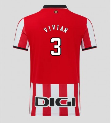 Athletic Bilbao Dani Vivian #3 Hemmatröja 2025-26 Kortärmad